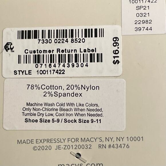 Jenni‎ Socks 2- 3 pair packs NWT - Picture 5 of 7